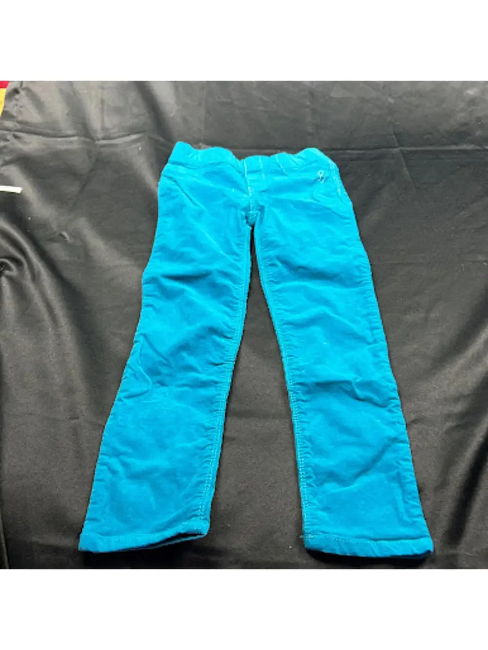 OshKosh B’gosh Girls Teal Velvet Jeggings‎ Size 6Y Stretch Pants
